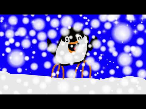 Penguin Smiling in the Snow FlipaFlip