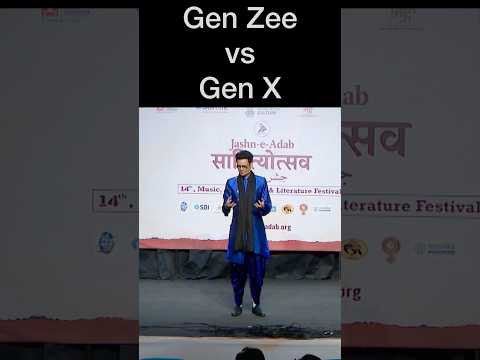 Gen Zee vs Gen X | Rehman Khan | Literary Humour | Stand up Comedy