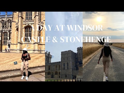 A Day at Windsor Castle & Stonehenge, Salisbury | Vlog | Frances Oris