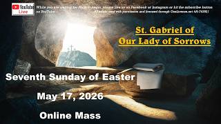 Sun., May 17th Online Mass
