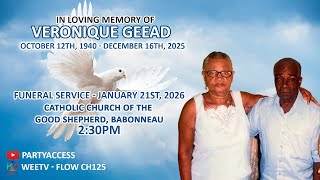 Funeral Service of Veronique Geead