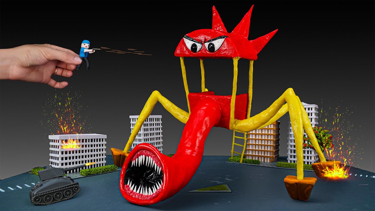 Making THE EXTRA SLIDE Mixed RADDY SPRUNKI - Story of Transformation Incredibox with Clay