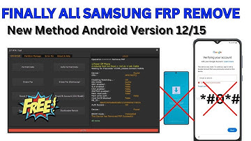 New Method ✔ Samsung FRP Lock Remoe 2025 New Tool / All Samsung FRP Lock Bypass Free