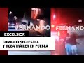 Comando secuestra a transportista y roba tráiler en Puebla