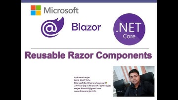 Reusable Razor Components in Blazor C# .Net Core(3.1) Session-7