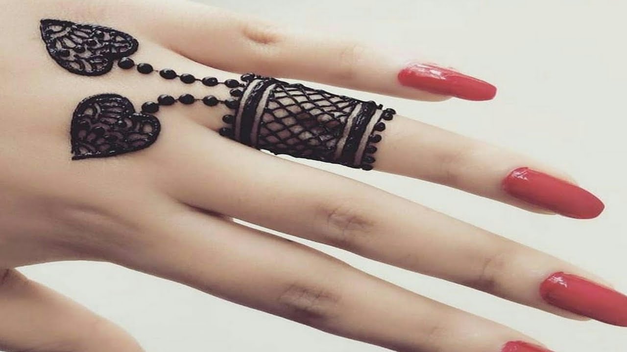 Tattoo mehndi design for finger /Mehndi design | मेहँदी डिजाइन | Mehndi  designs - YouTube