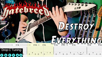 Hatebreed - Destroy Everything |Guitar Cover| |Tab|