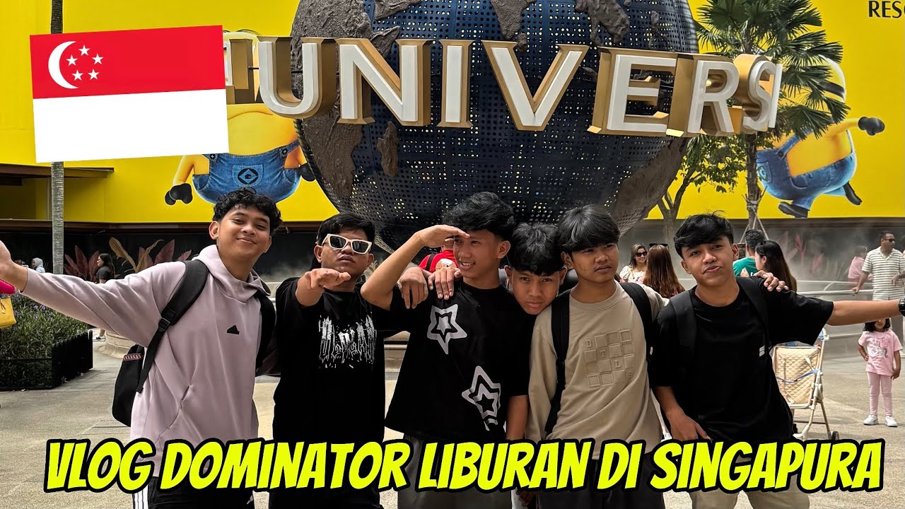 VLOG DOMINATOR LIBURAN DI SINGAPURA🔥