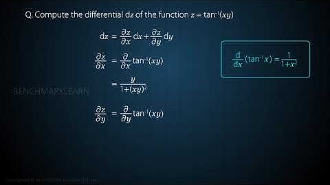 Total differential - Problem 2 | Calculus