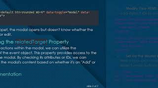 How to Use a Single Bootstrap Modal for Both Add and Edit Functions: An Upsert Guide
