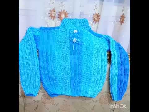 New and exclusive 👌 I hope you like it 🌹 Children's winter blouse, recycled 💐🤔