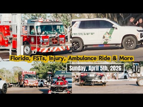 Florida Boat Ramp, FSTs Performed, An Injury & More.