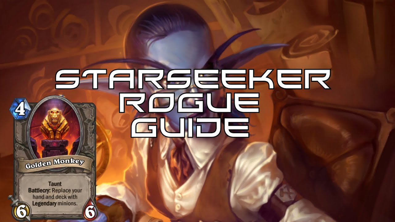 Hearthstone Golden Monkey Control Rogue Deck Spotlight - Beginner Guide