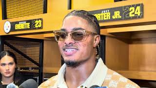 Jaquan Brisker, Steelers, dreamed of the moment he intercepted the Falcons