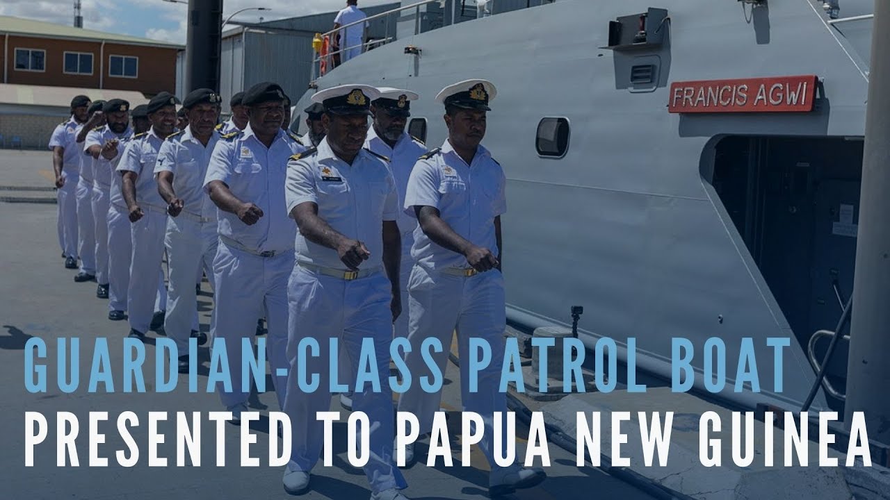 Guardian-class Patrol Boat presented to Papua New Guinea