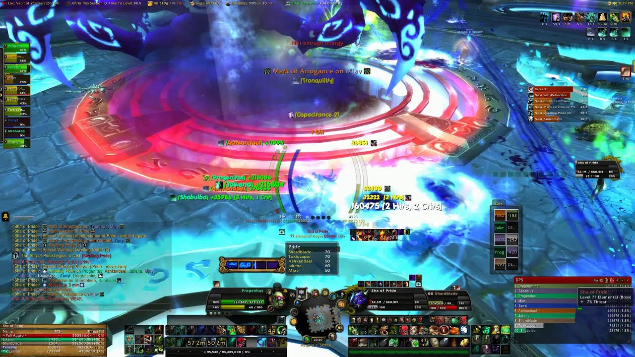 Sha of pride HC first kill