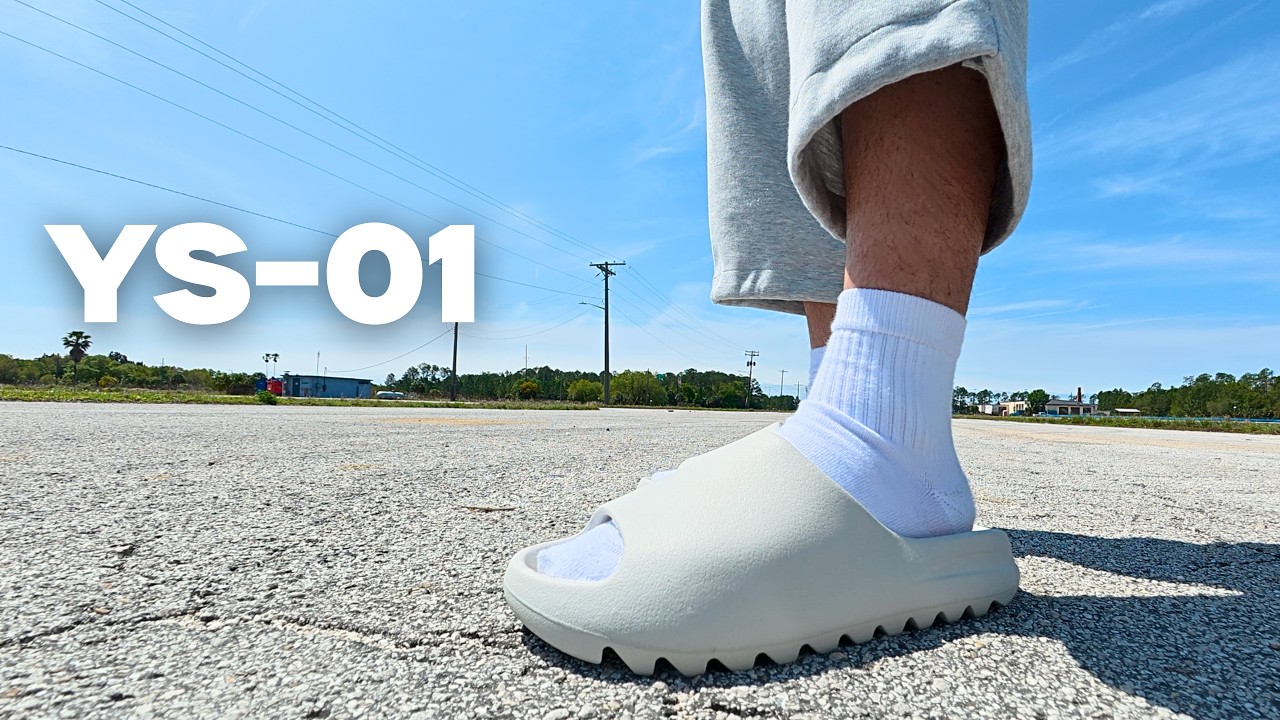 I Finally Got My Cream Yeezy Slides from Yeezy.com! - YouTube