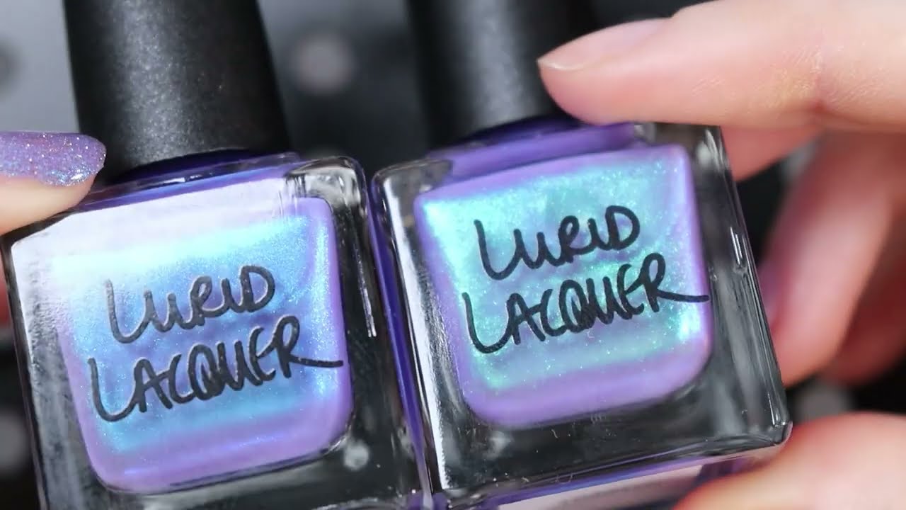 LURID LACQUER: Tibberz!!! vs. Light Breaks on the Horizon