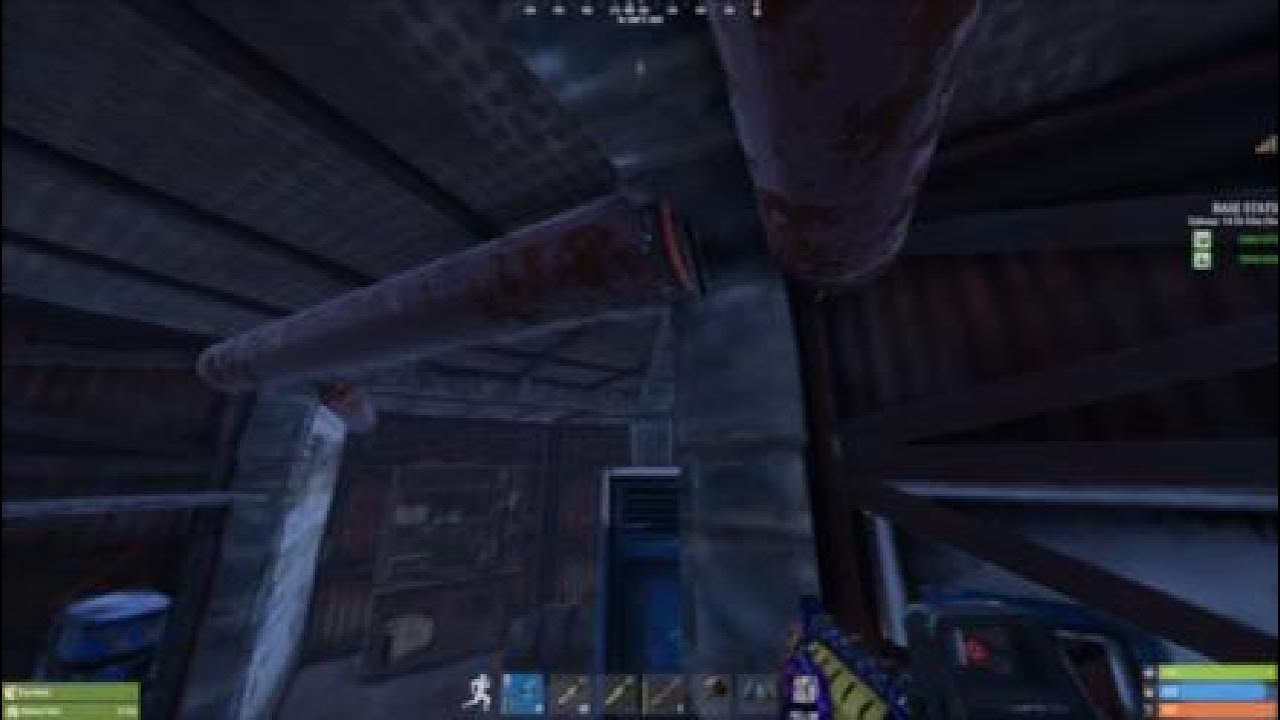 Offline raid defense 1v3 - Rust Console Edition - YouTube