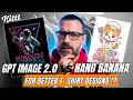 GPT Image 2 vs Nano Banana for Print on Demand — Which Makes Better T-Shirt Designs?