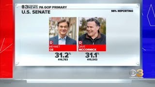 Mehmet Oz Has Slight Lead Over Dave McCormick As Votes Are Still Being Counted Across Pennsylvania