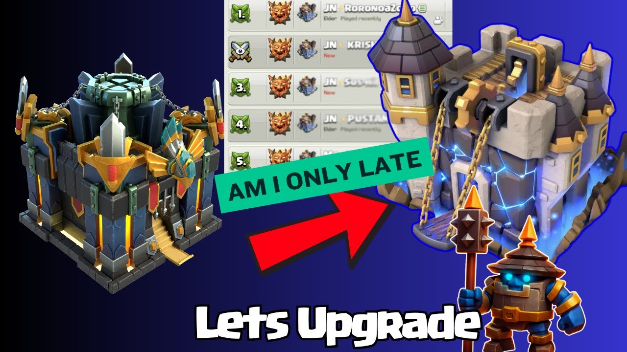 Lets Upgrade to Th 18 (New Townhall Is here) |Clashofclans|  COC Live|COC |Th18| Th17|