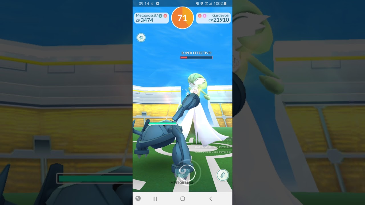 Gardevoir 3* Raid Solo