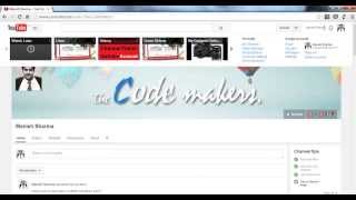 how to add channel trailer and section on your youtube channel 2014