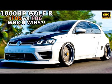Golf R Fh6 1000HP VW Golf R POV – Can FH6 Beat THIS Sleeper Build?!... | Logitech ...