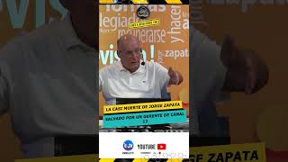 LA CASI MUERTE DE JORGE ZAPATA - SALVADO POR UN GERENTE DE CANAL 12