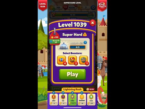 Royal Match Gameplay - Level 1036, 1037, 1038, 1039, 1040