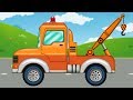Tow Truck Formation And Uses | Cartoon Video For Toddlers | Kindergarten Nursery Rhymes For Children