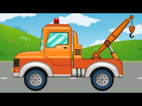 Tow Truck Formation And Uses | Cartoon Video For Toddlers | Kindergarten Nursery Rhymes For Children