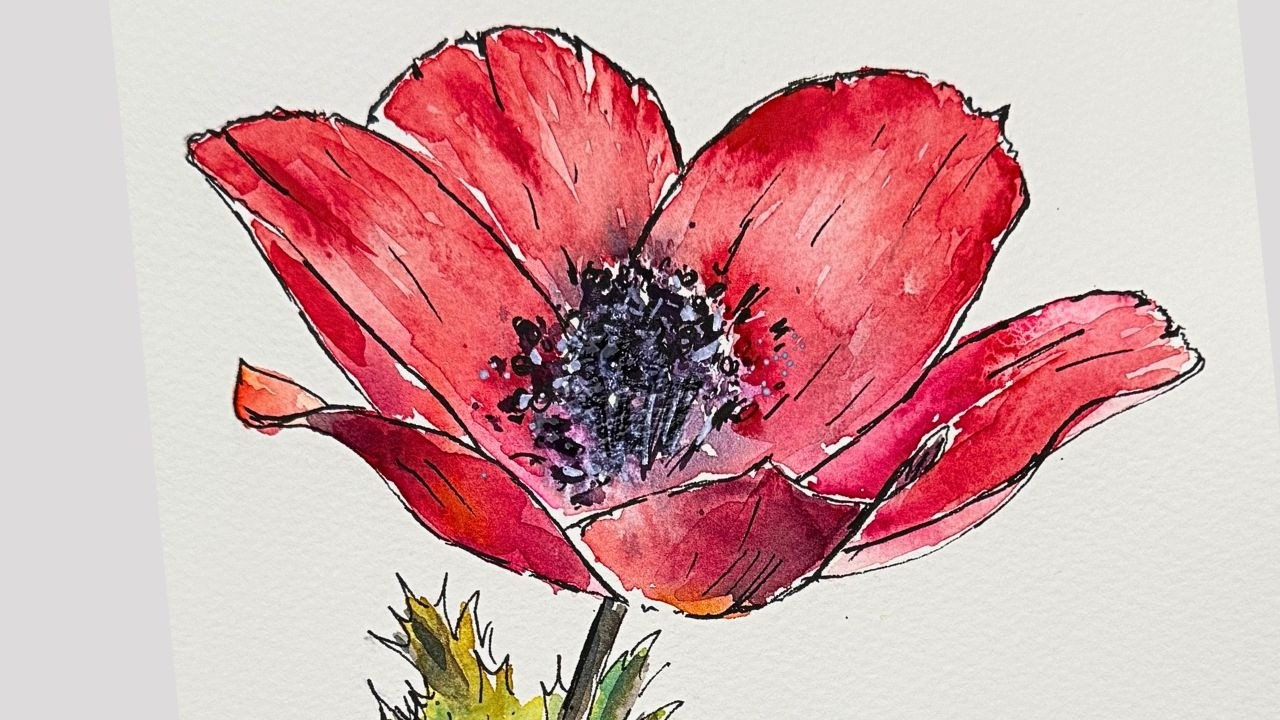 Акварель и линия: основные советы для достижения потрясающих результатов.