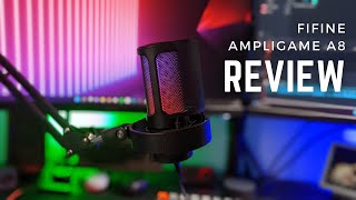FiFine Ampligame A8: Review  Best Budget Mic 2022?