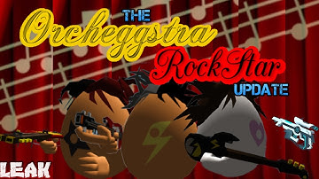 Leaking The RockStar & Orcheggstra Skins Update | Shell Shockers