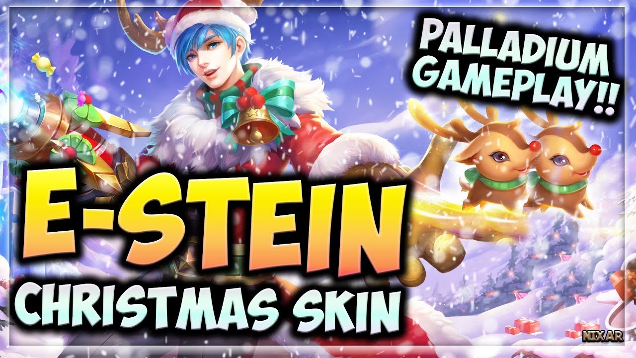 HEROES EVOLVED - E-STEIN GAMEPLAY | CHRISTMAS NEW SKIN | PALLADIUM RANK!!