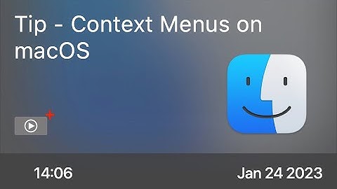 SCOM1224 - Tip - Context Menus on macOS - Preview