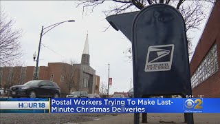 Postal Workers Say They're Doing More With Less This Christmas