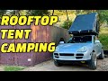 First Time Camping ON The Cayenne