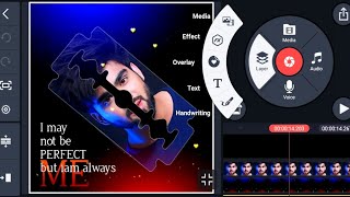 Kinemaster trending status video editing, kinemaster blade effect video editing 2022,Ubaidullah Zain screenshot 5