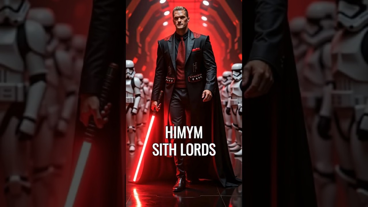 HIMYM Characters Reimagined as Sith Lords: Legendary Transformations