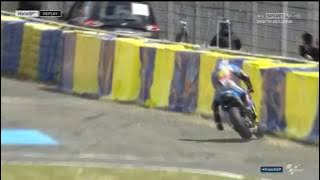 MotoGP crash JACK MILLER Le Mans 2017