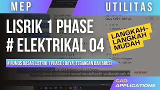 Utilitas ~ Rumus Dasar Daya Listrik