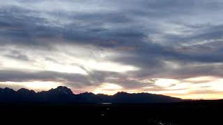 Grand Tetons - sunset