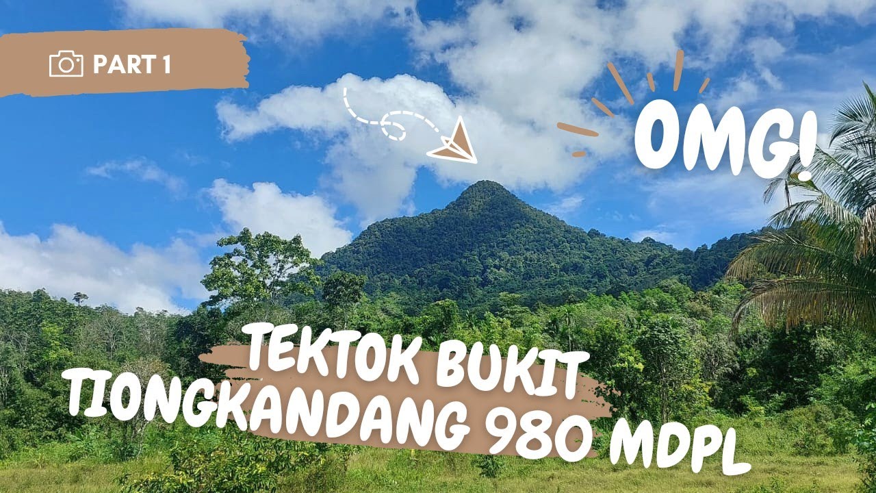 Bukit Tiongkandang 980 MDPL || Part #1
