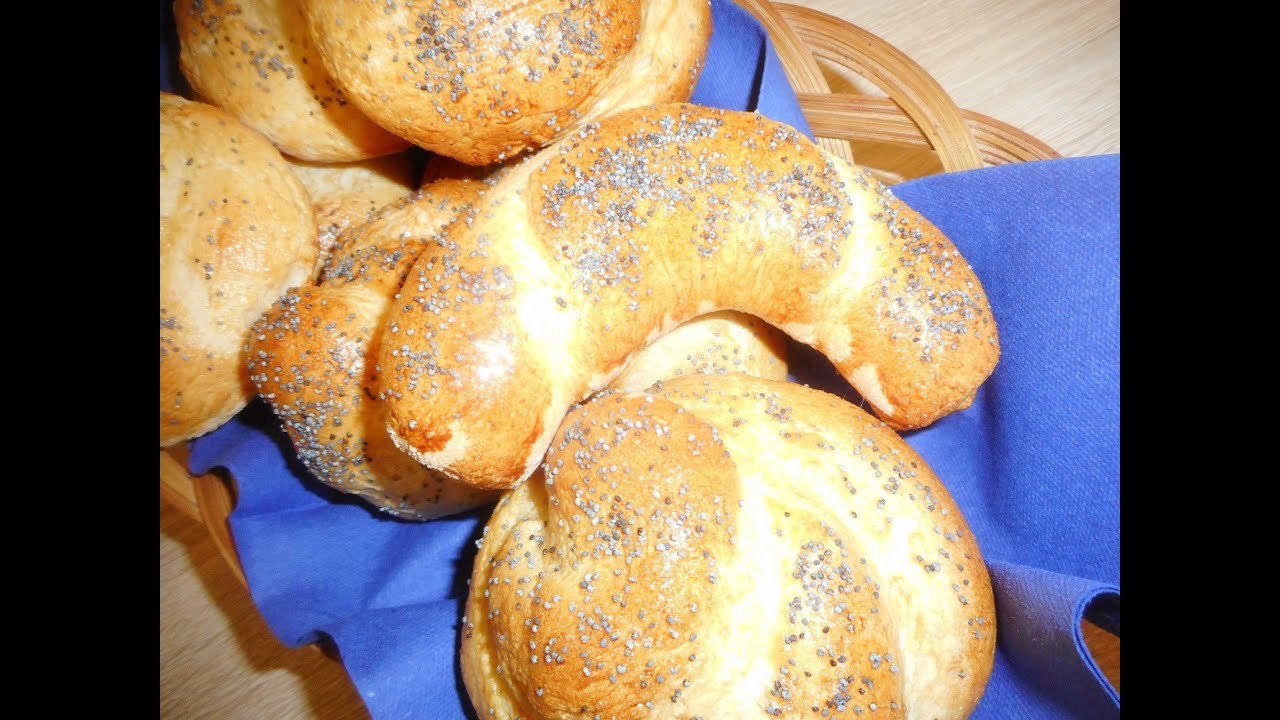 Makovky bez lepku. Domáce pečivo.