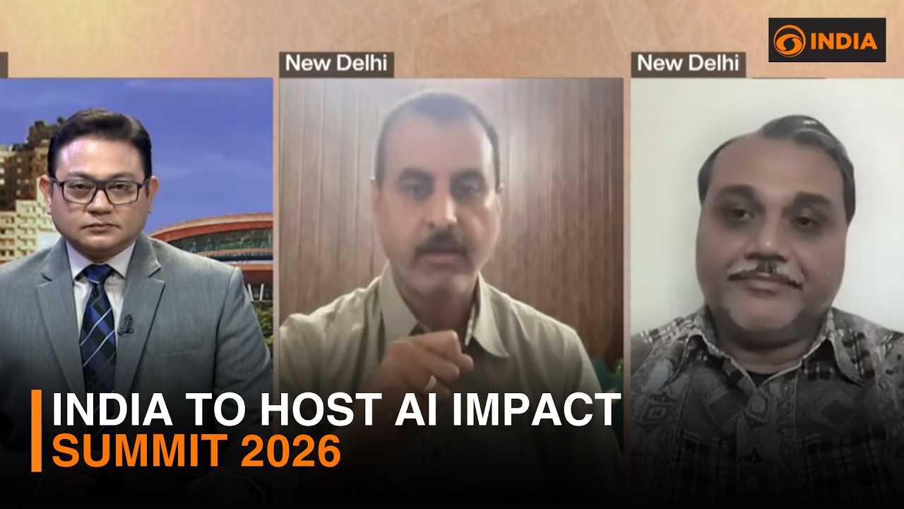 Discussion on AI Impact Summit 2026 in New Delhi - YouTube