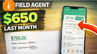 Field Agent One Month Challenge — Full Earnings Breakdown
