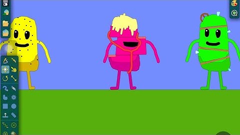 Dumb Ways to Die Sing a Song with Algodoo Animation